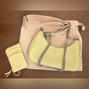 LOWEST PRICE ⚡️ Tory Burch Mercer Shoulder Bag + Kate Spade card holder